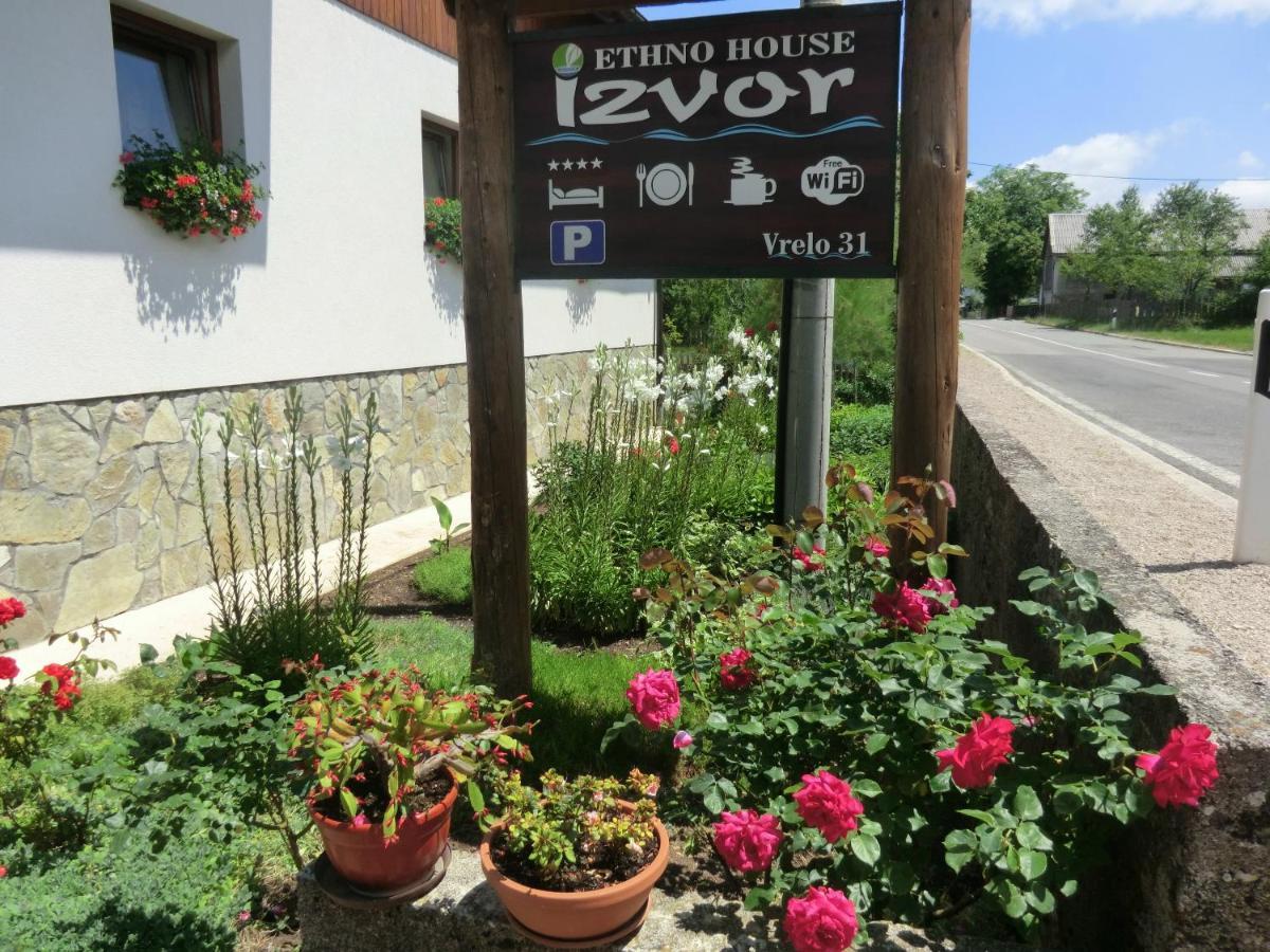 Ethno House Izvor Hotel Vrelo Korenicko Bagian luar foto